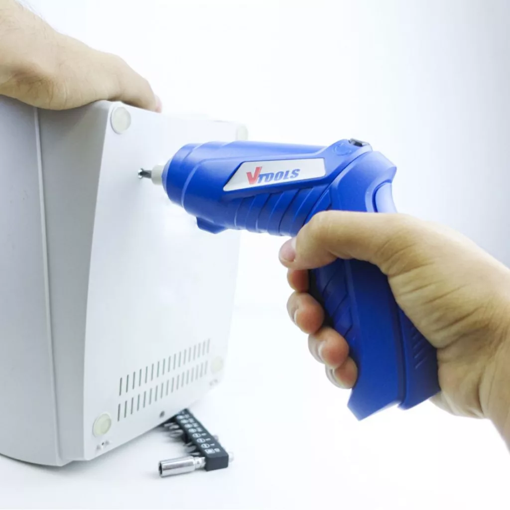 پیچ گوشتی شارژی 3.6 ولت وی تولز مدل VT1213 مجموعه 12 عددی