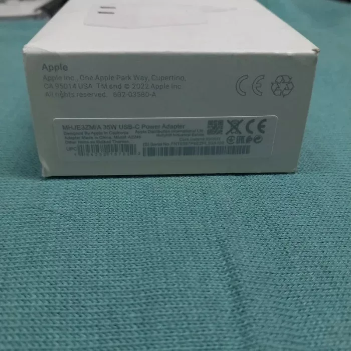 شارژر دیواری 35 وات مدل  Dual USB-C iphone