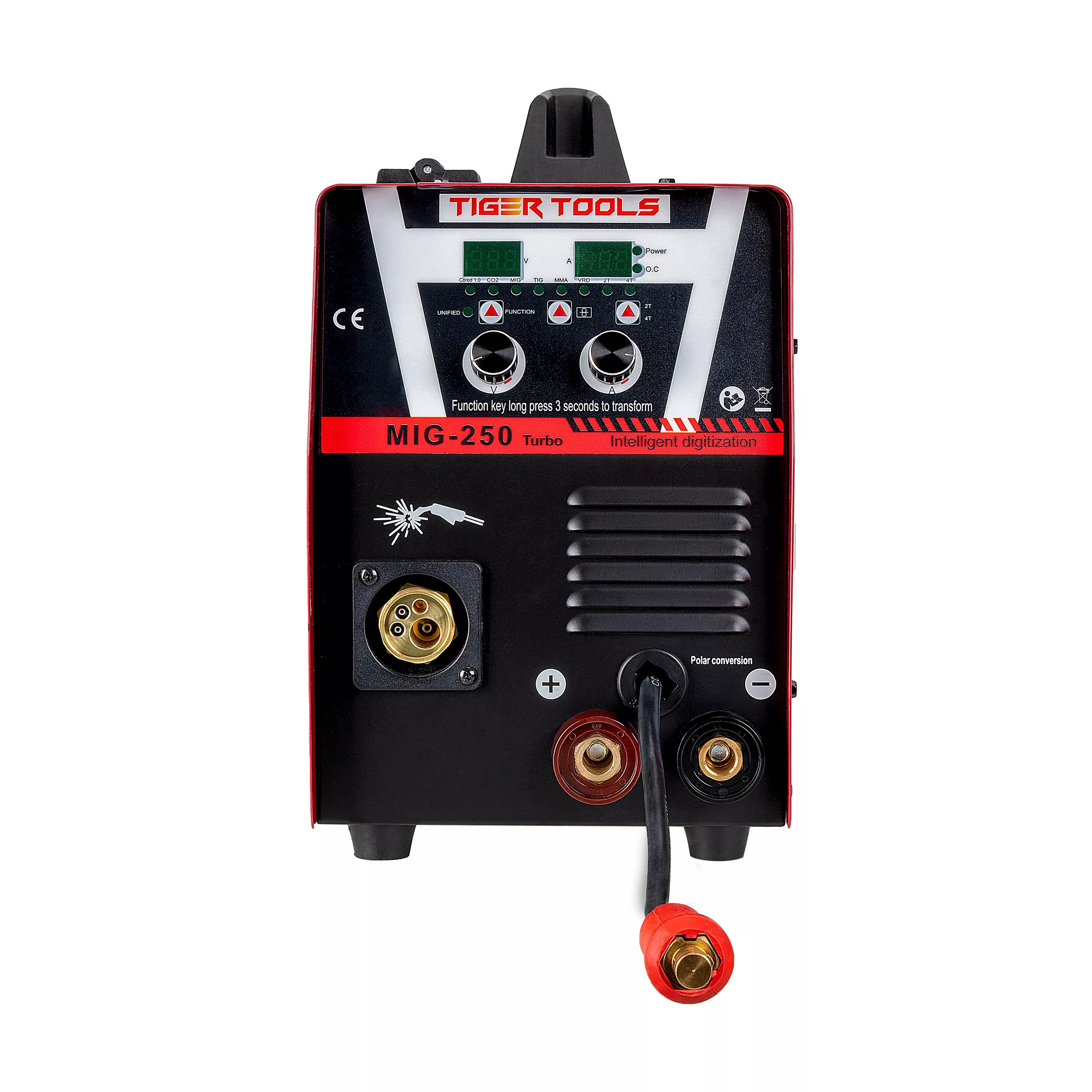 دستگاه جوش 250 آمپر تایگر تولز مدل 250MIG-TIG-MMA-TURBO-Co2