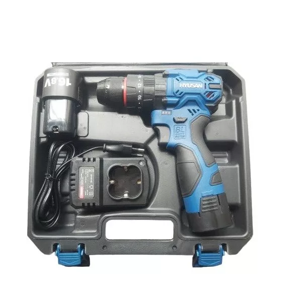 دربل پیچ گوشتی شارژی 16ولت چکشی هیوسان مدل HS1632B