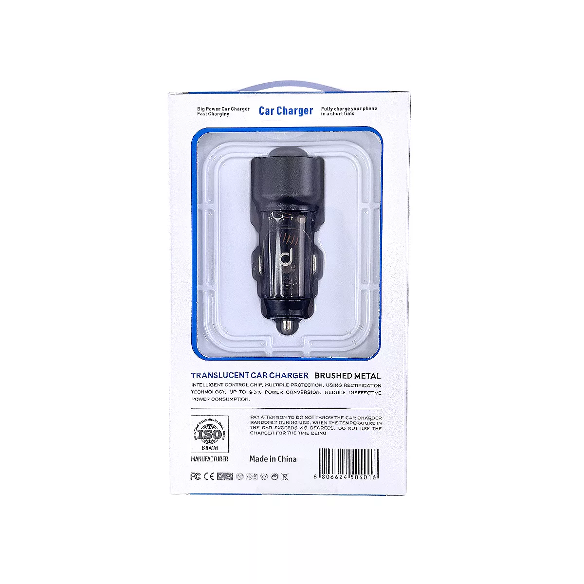 شارژر فندکی خودرو 20 وات 2 پورت دکودو مدل DCG-001