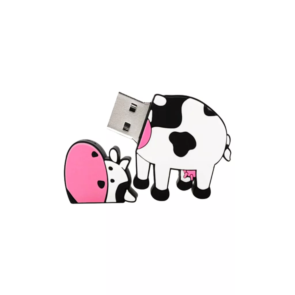 فلش مموری طرح گاو مدل UL-Cow01 ظرفیت 64 گیگابایت