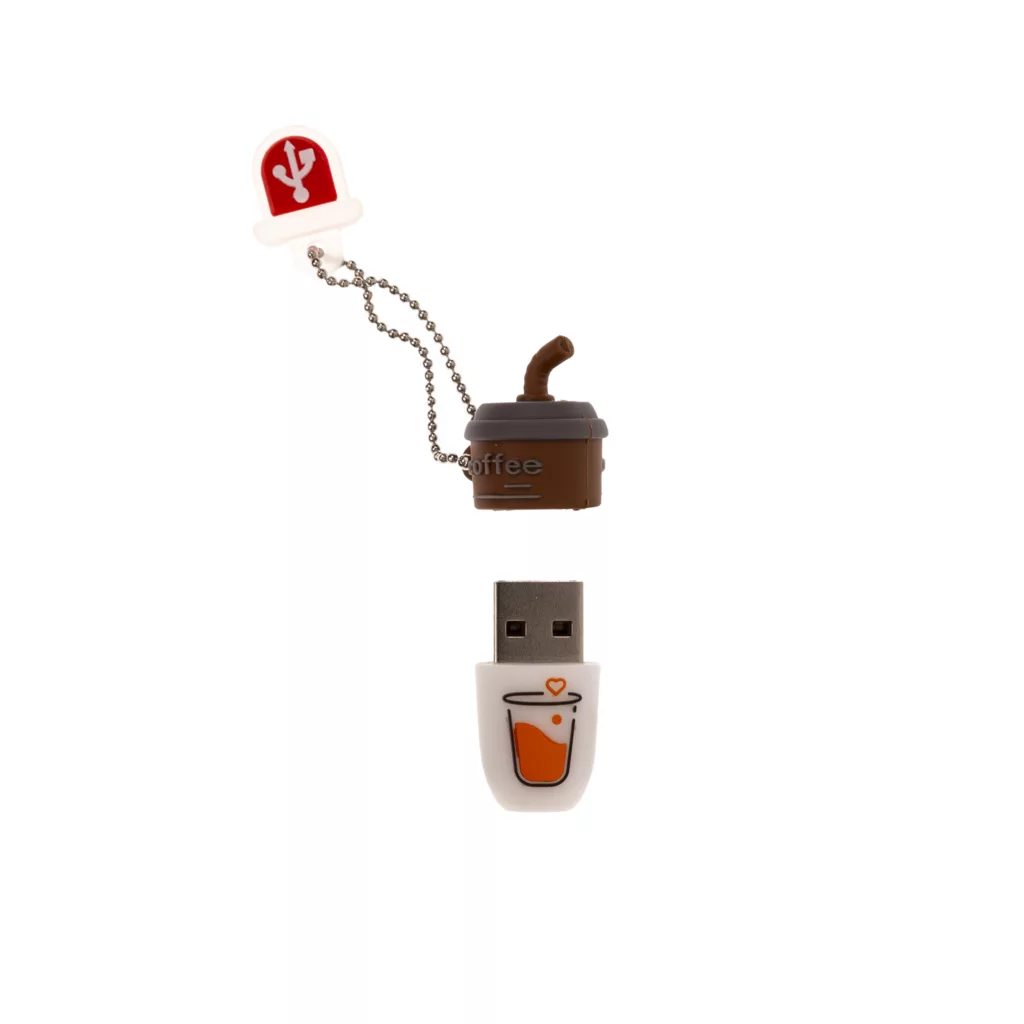 فلش مموری مدل لیوان قهوه  ظرفیت هشت گیگابایت