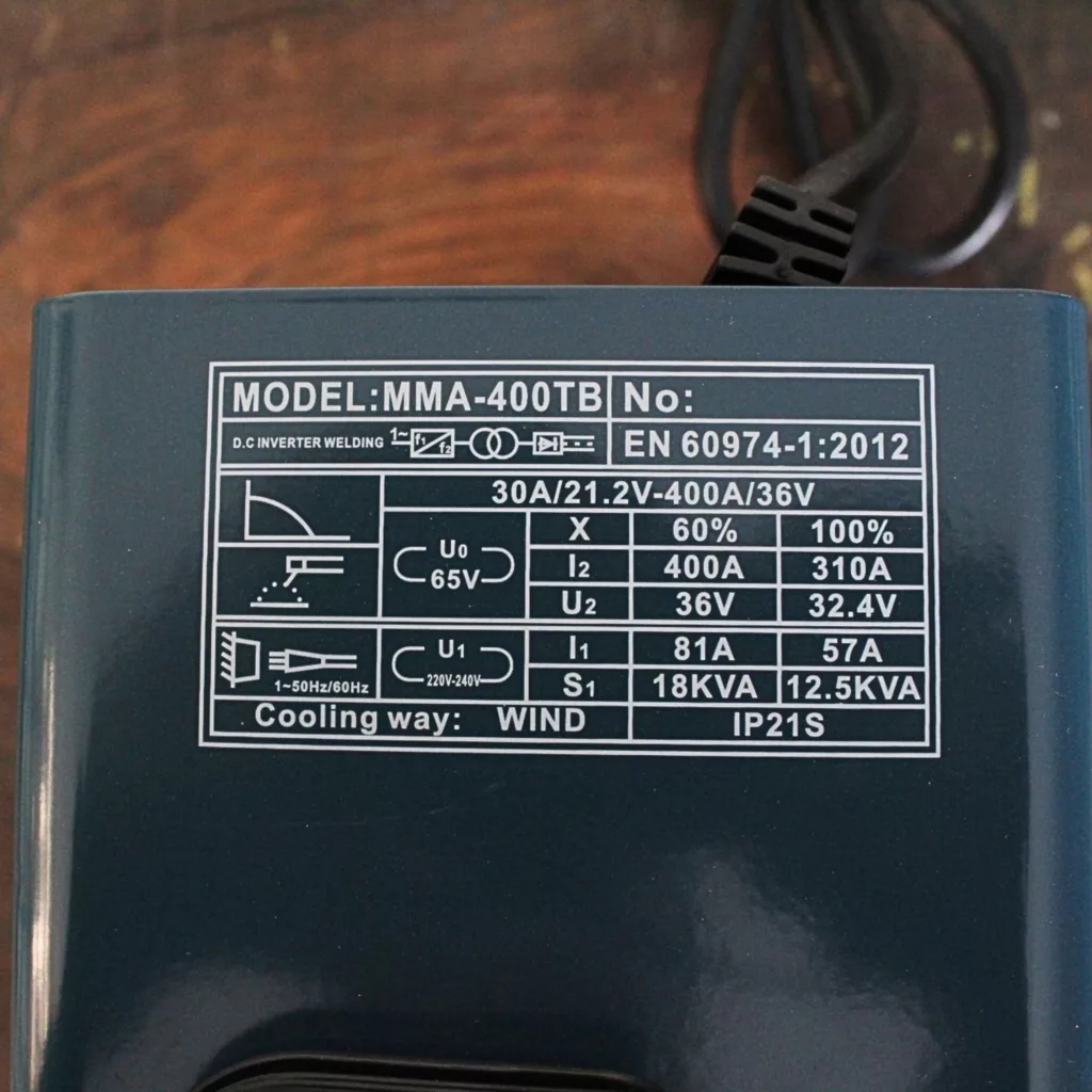 دستگاه جوش 400 آمپر بی پی زد مدل 400A