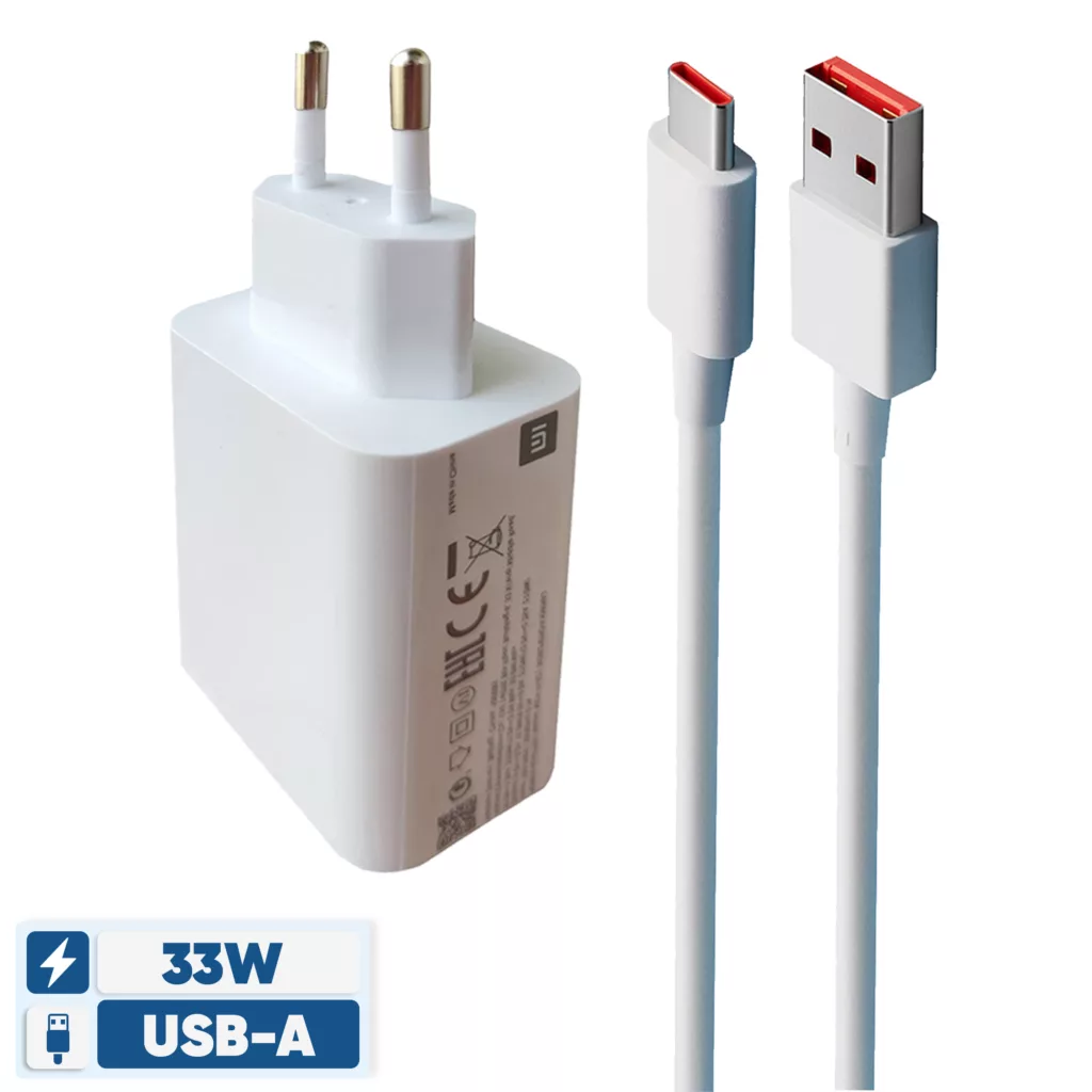 شارژر دیواری 33 وات مدل MDY به همراه کابل USB-C