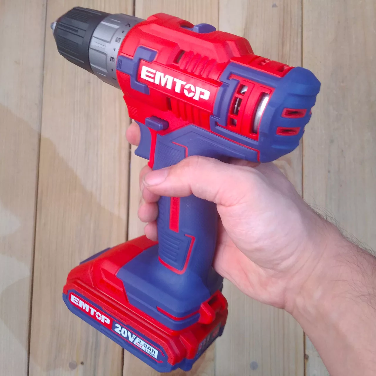 دریل پیچ گوشتی شارژی ایمتاپ مدل ECDL200528 مجموعه 59 عددی