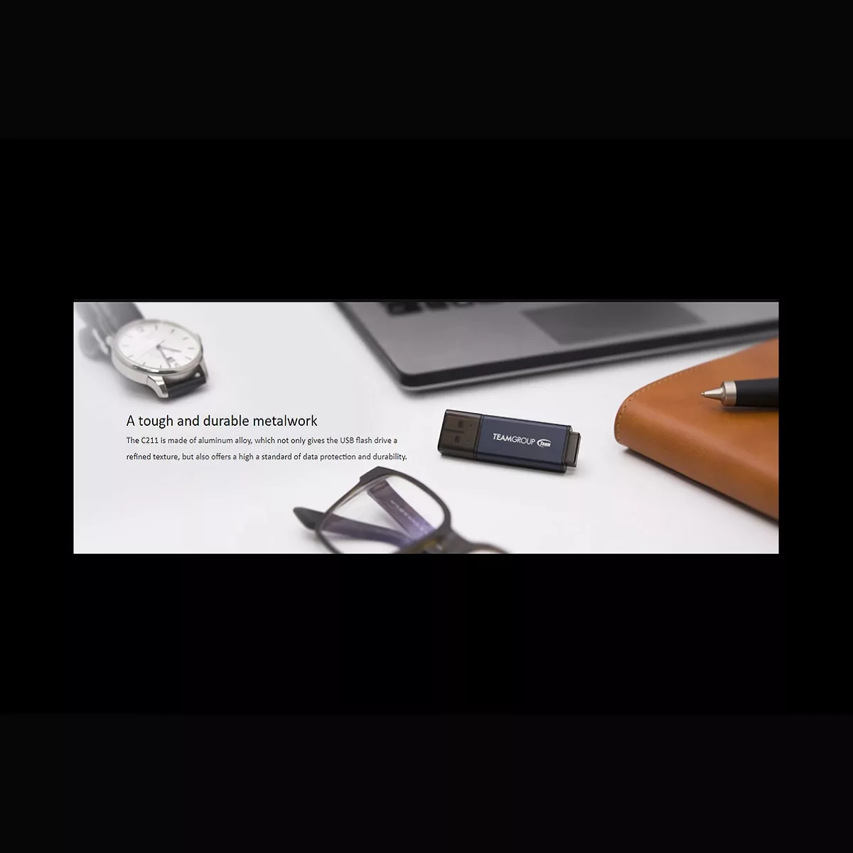 فلش مموری تیم گروپ مدل C211 USB3.2 ظرفیت 32 گیگابایت