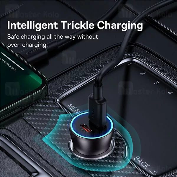 شارژر فندکی 40 وات بیسوس مدل CGJP000013