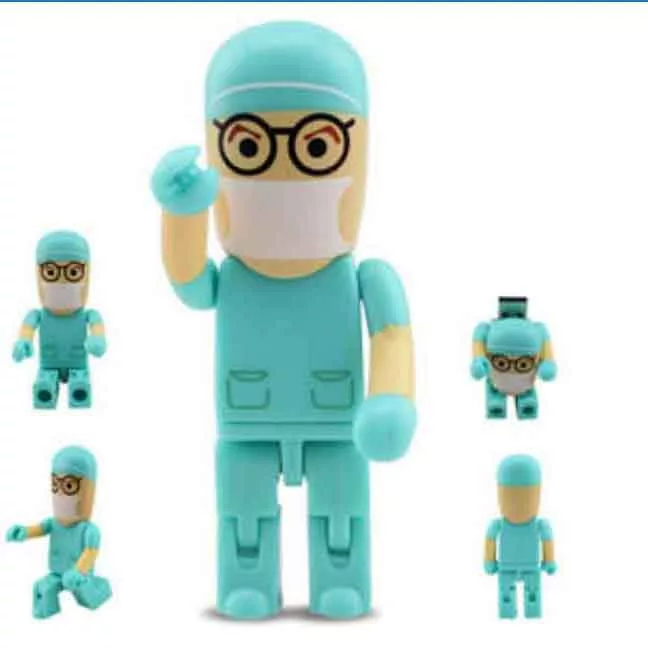 فلش مموری پرلیت یو اس بی طرح پزشک مدل UP001--U3.0 ظرفیت 16 گیگابایت