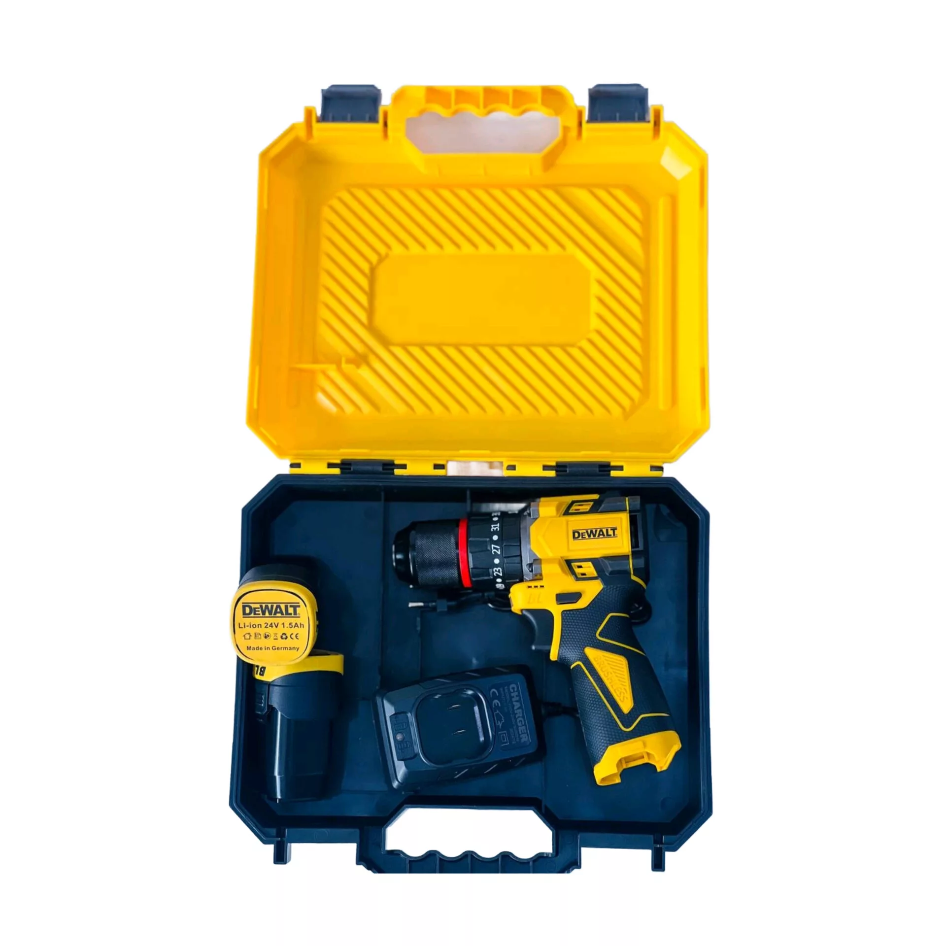 دریل پیچ گوشتی شارژی دیوالت مدل سه نظام فلزی