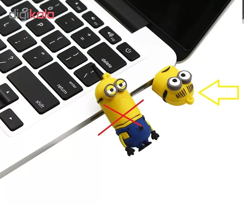 فلش مموری طرح مینیون مدل DR7057 ظرفیت 16 گیگابایت