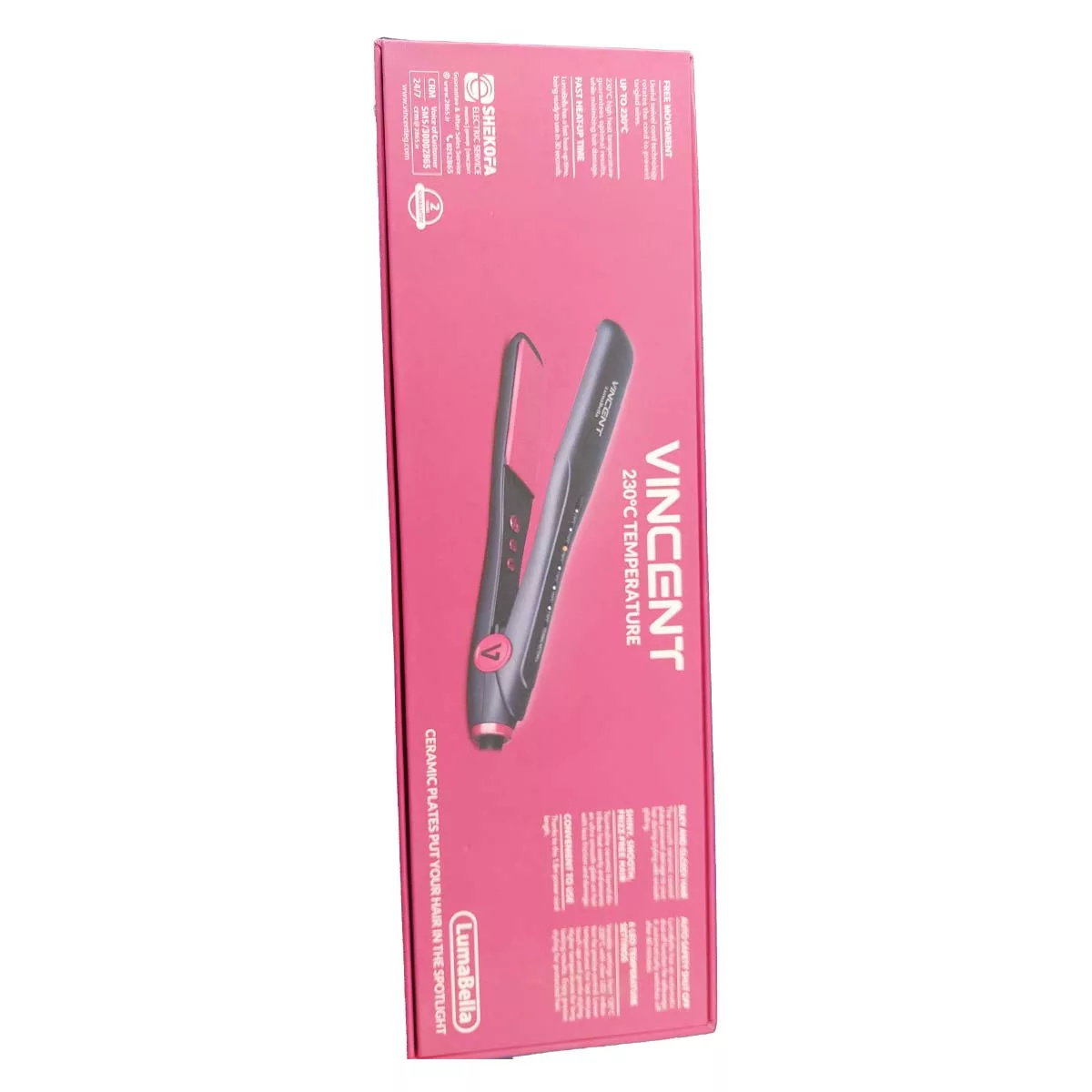 اتو و حالت‌دهنده‌ی مو وینسنت مدل SC5162