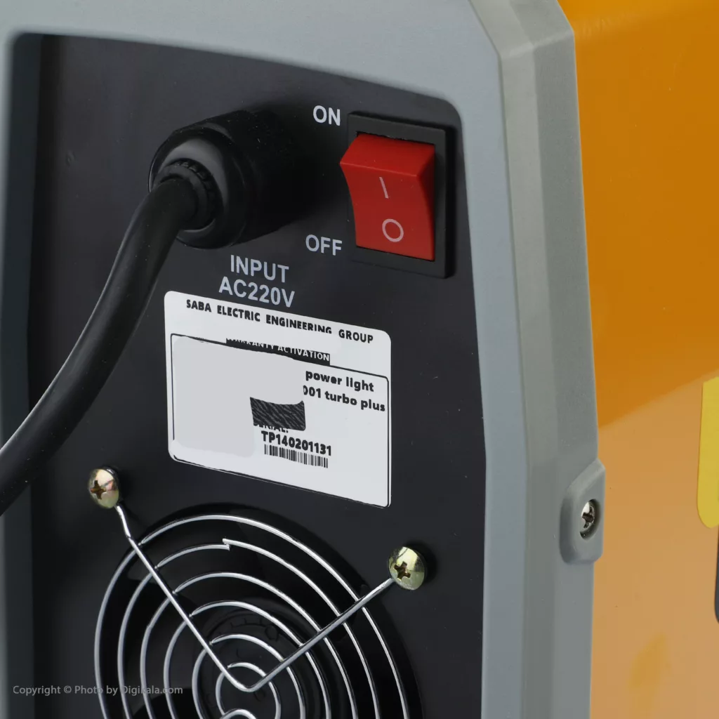 دستگاه جوش 200 آمپر صبا مدل Power light 2001 Turbo Plus