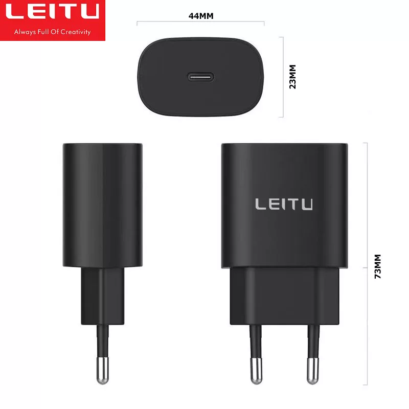 شارژر دیواری 20 وات لیتو مدل LH-17