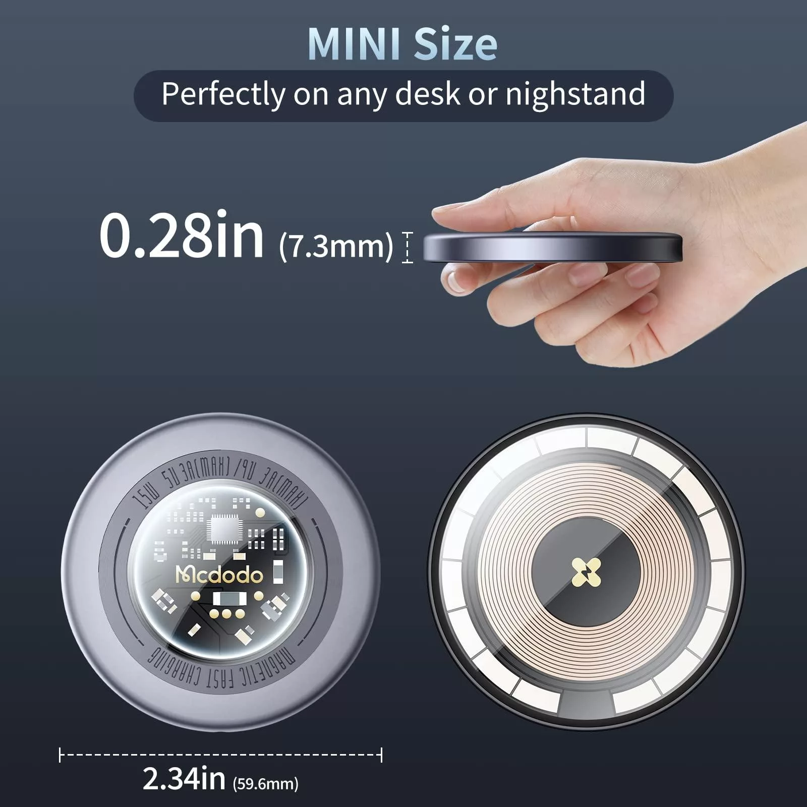 شارژر بی سیم مک دودو مدل CH-2330