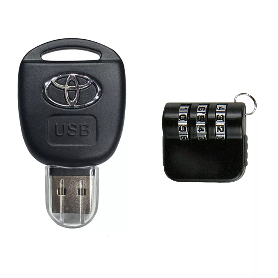 فلش مموری پرلیت یو اس بی طرح ریموت تویوتا کد L20-U2.0 ظرفیت 64 گیگابایت