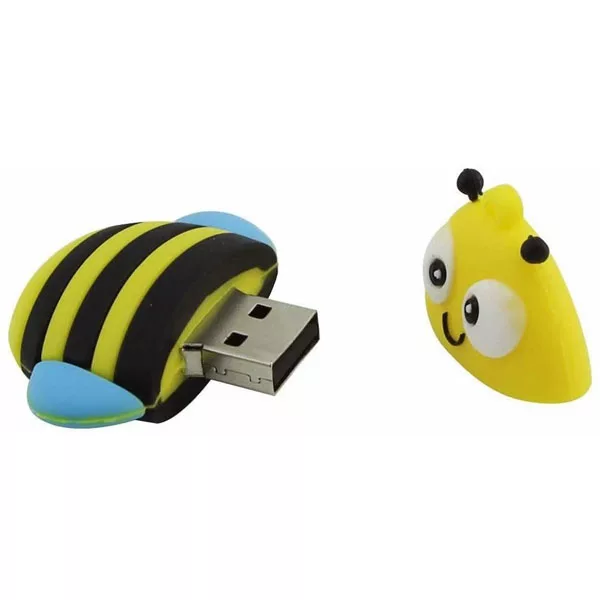 فلش مموری کینگ فست مدل Cute Bee Shape EE-10 ظرفیت 32 گیگابایت