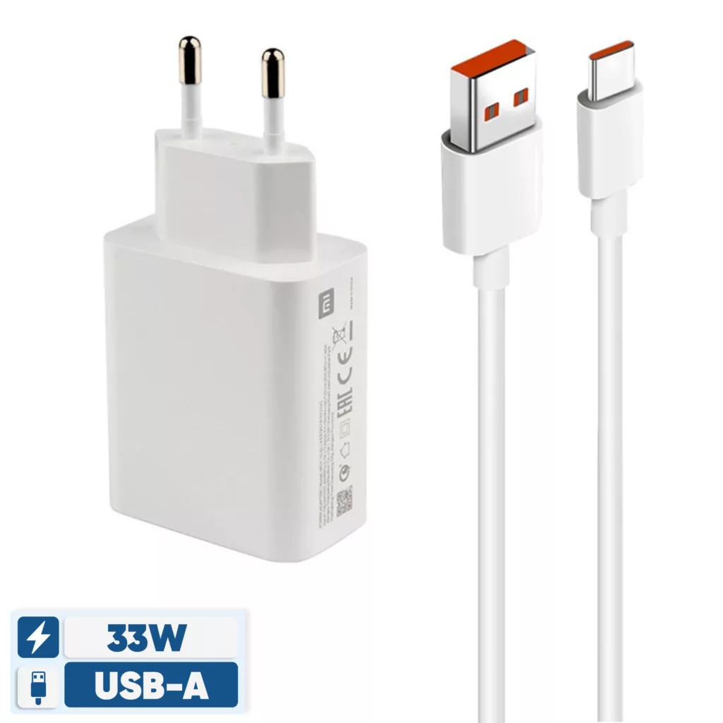 شارژر دیواری 33 وات مدل MDY به همراه کابل USB-C