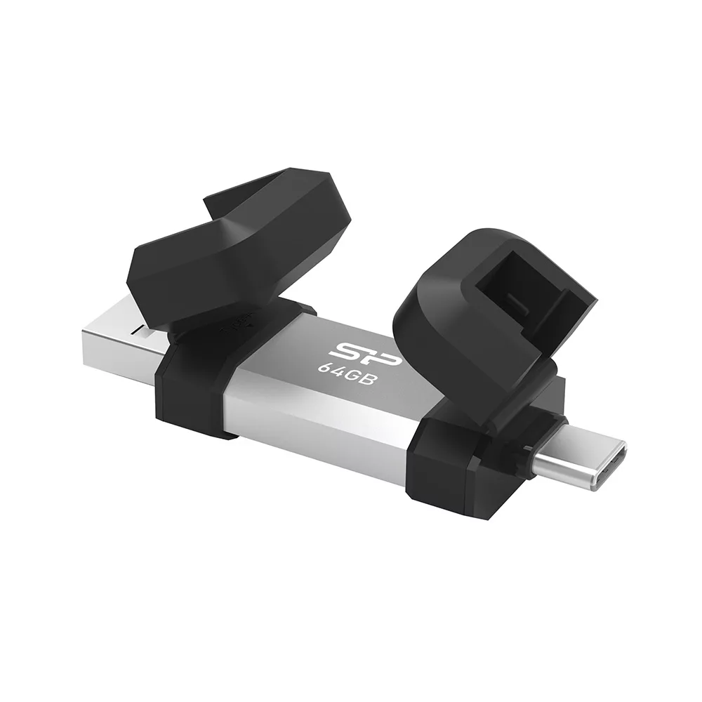 فلش مموری USB 3.2 سیلیکون پاور مدل C51 ظرفیت 64 گیگابایت