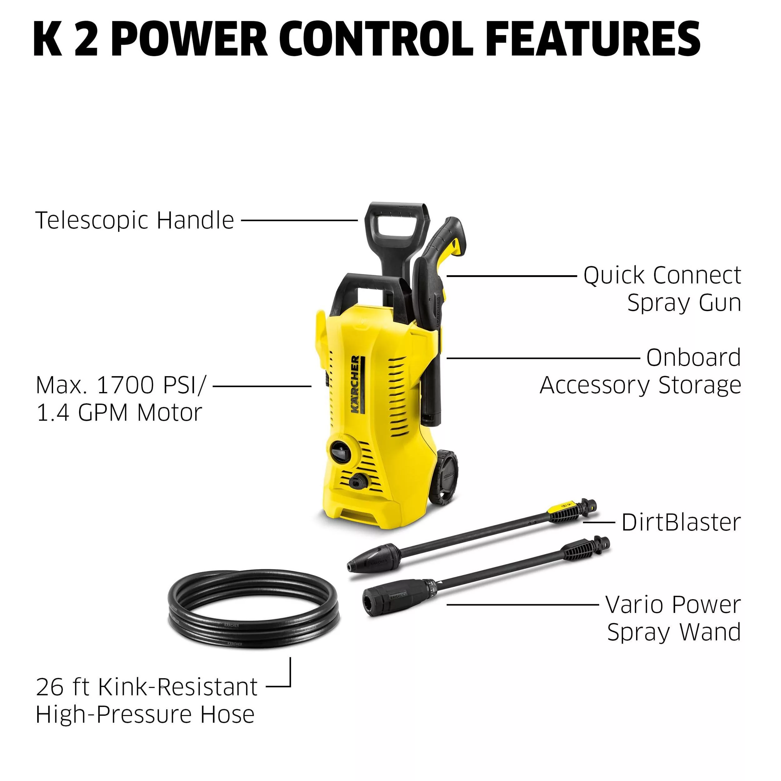 کارواش کرشر مدل K 2 POWER CONTROL