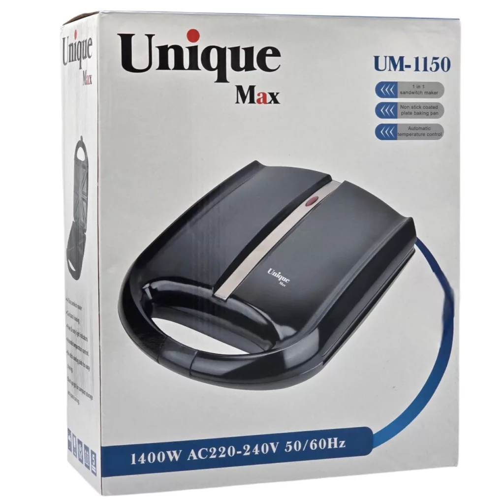 ساندویچ‌ساز چهار خانه یونیک مکس مدل UM-1150