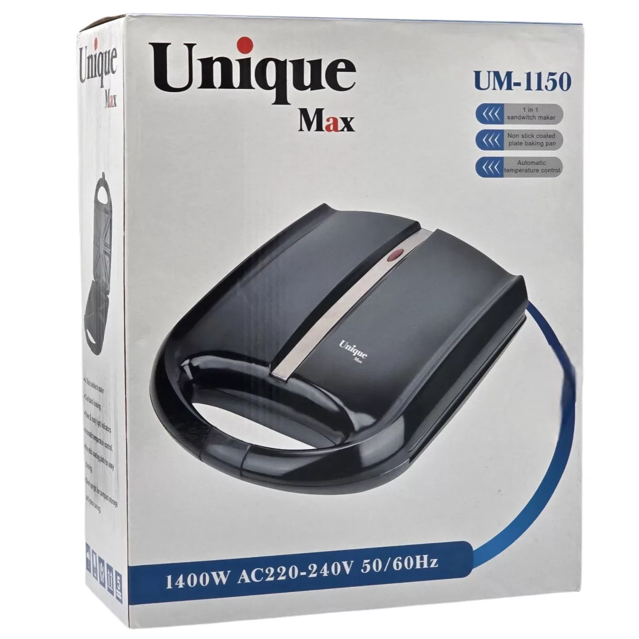 ساندویچ‌ساز چهار خانه یونیک مکس مدل UM-1150