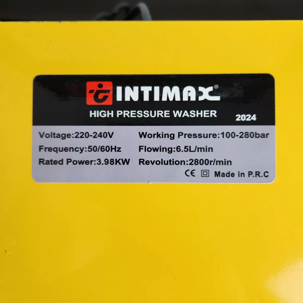 کارواش صنعتی اینتیمکث کدGHR945