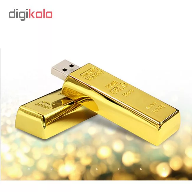 فلش مموری مدل Ultita-Bn طرح شمش طلا ظرفیت 32 گیگابایت