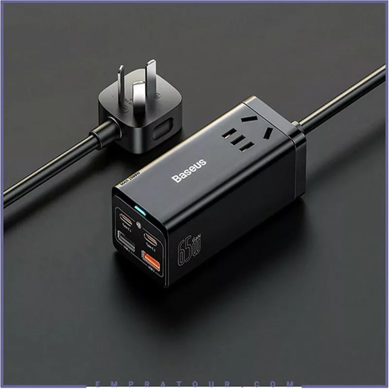 شارژر رومیزی بیسوس مدل power combo super vooc