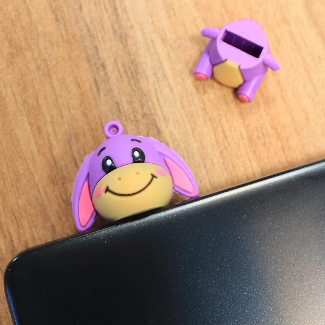 فلش مموری طرح الاغ ایوره مدل Ul-eeyore ظرفیت 128 گیگابایت