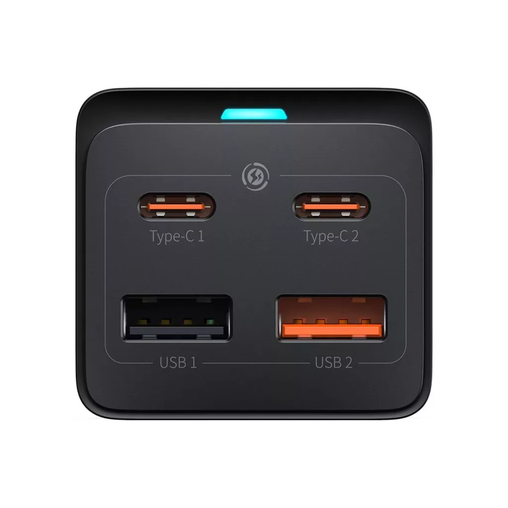 شارژر رومیزی 65 وات بیسوس مدل Power Combo Digital Powerstrip