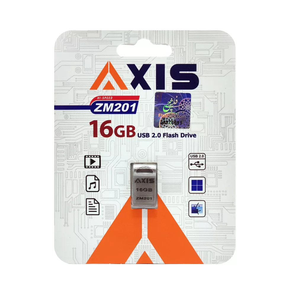 فلش مموری اکسیس مدل ZM201 ظرفیت  16گیگابایت