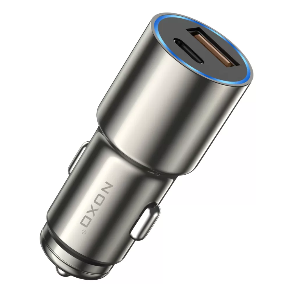 شارژر فندکی 48 وات دو پورت  نوکسو مدل CCN-3