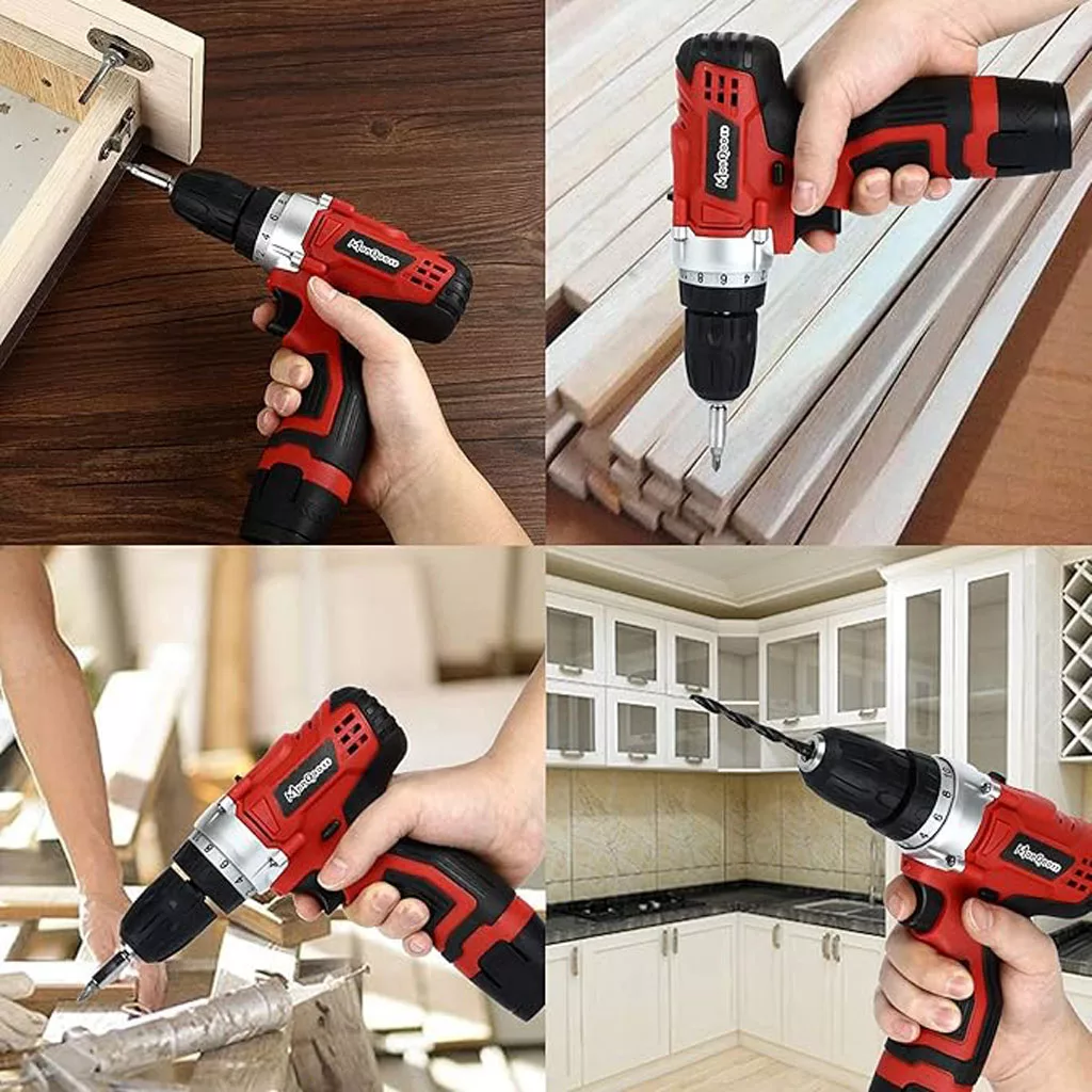 دریل شارژی بیست مدل jt-20 مجموعه 28 عددی