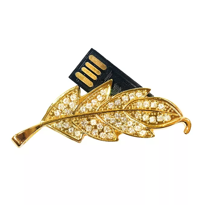 فلش مموری طرح برگ پاییزی مدل pearlit-uj006 ظرفیت 16 گیگابایت