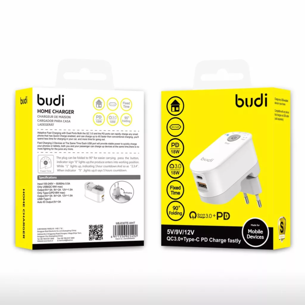 آداپتور شارژر 36 وات بودی مدل M8J030TE