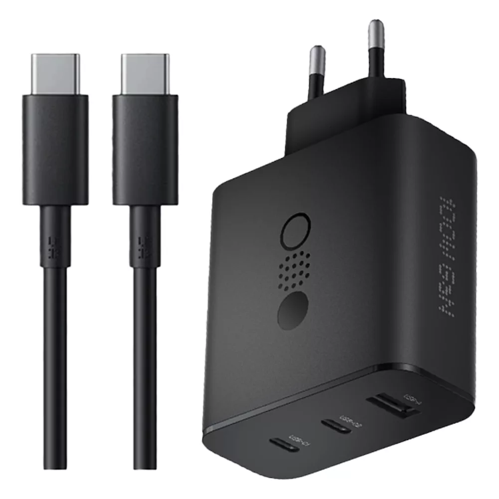 شارژر دیواری 100 وات سه پورت ناتینگ مدل CMF Power GaN به همراه کابل USB-C طول 1.5 متر