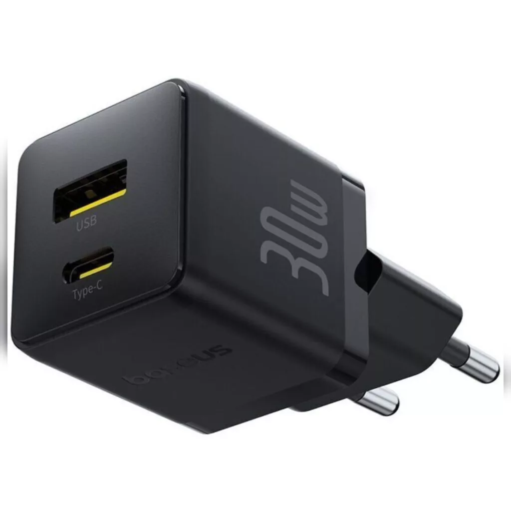 شارژر دیواری 30 وات بیسوس مدل Palm 30W  به همراه کابل USB-C