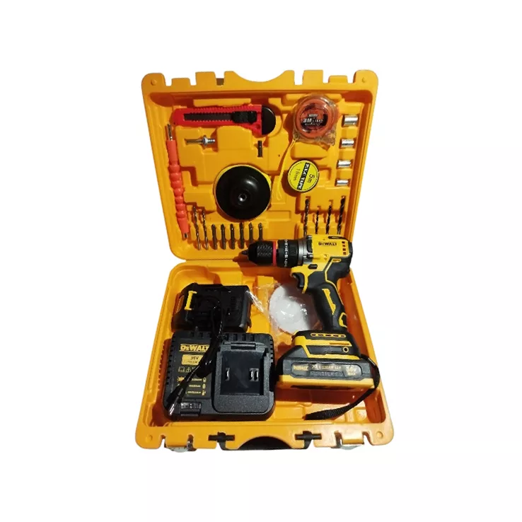 پیچ گوشتی شارژی 600 وات دیوالت مدل  DCD710DK2 مجموعه 24 عددی