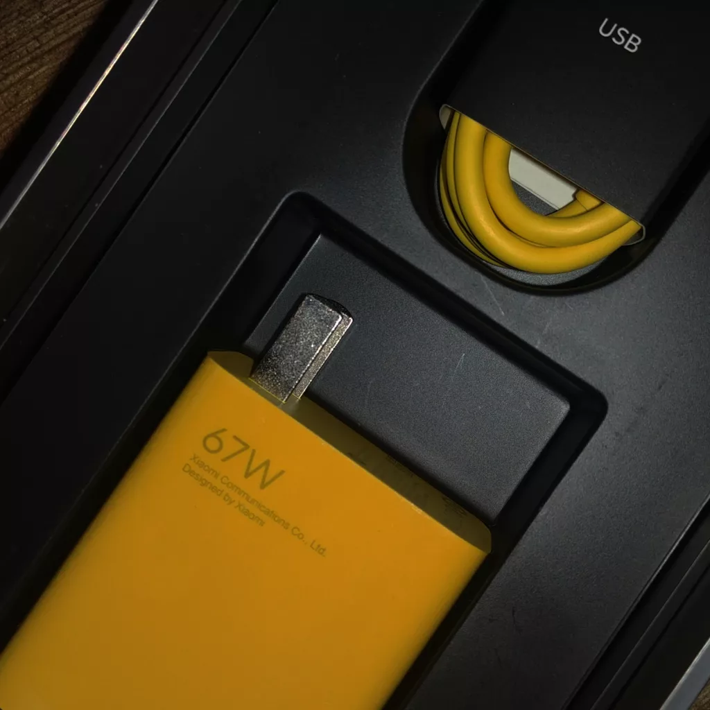 شارژر دیواری  مدل Redmi K40 Gaming MDY-12-EF 67W به همراه کابل تبدیل USB-C