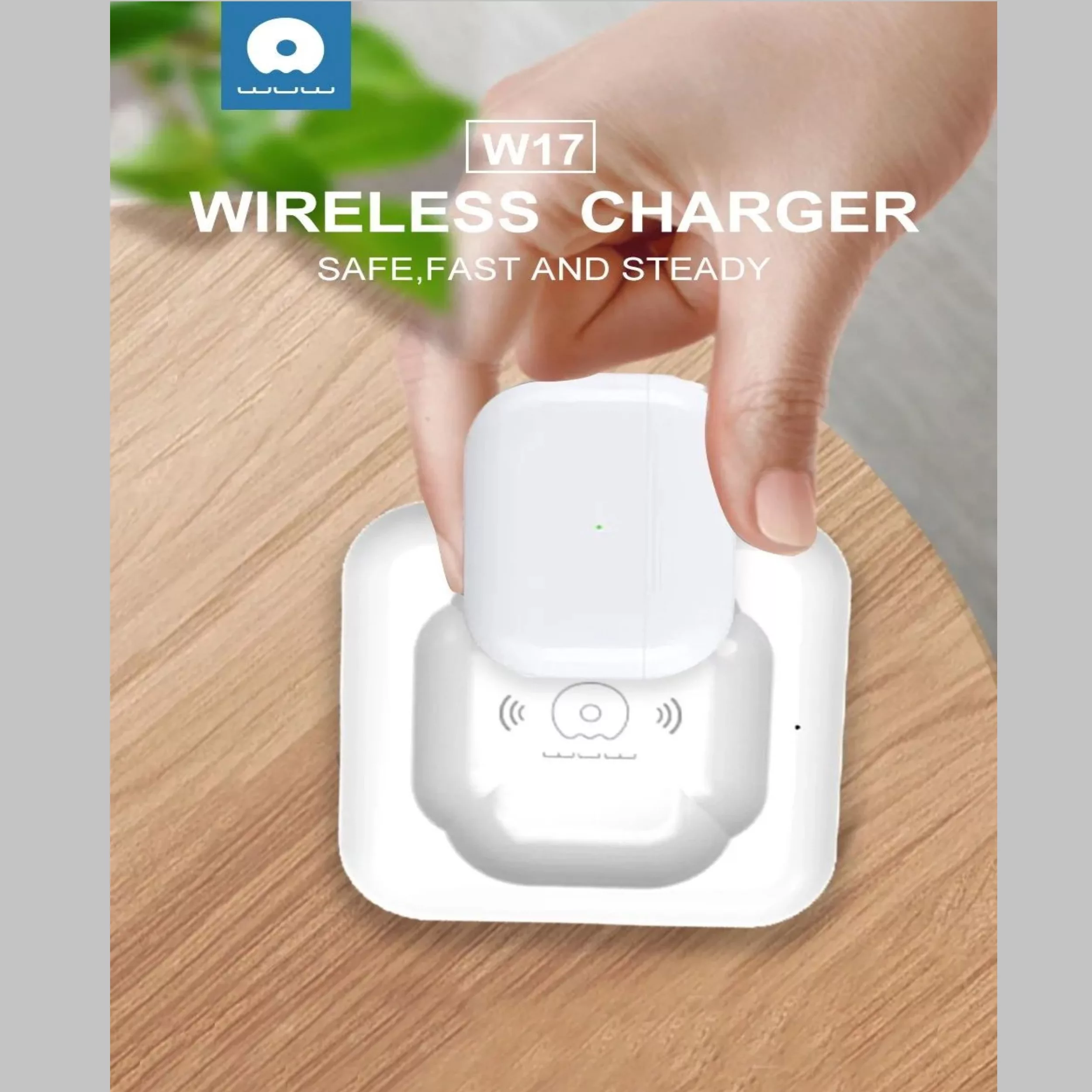 شارژر بی سیم دبلیو یو دبلیو مدل W17