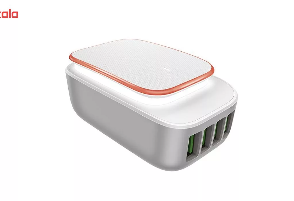 شارژر دیواری و چراغ خواب الدینیو با کابلMicroUsb مدل A4405