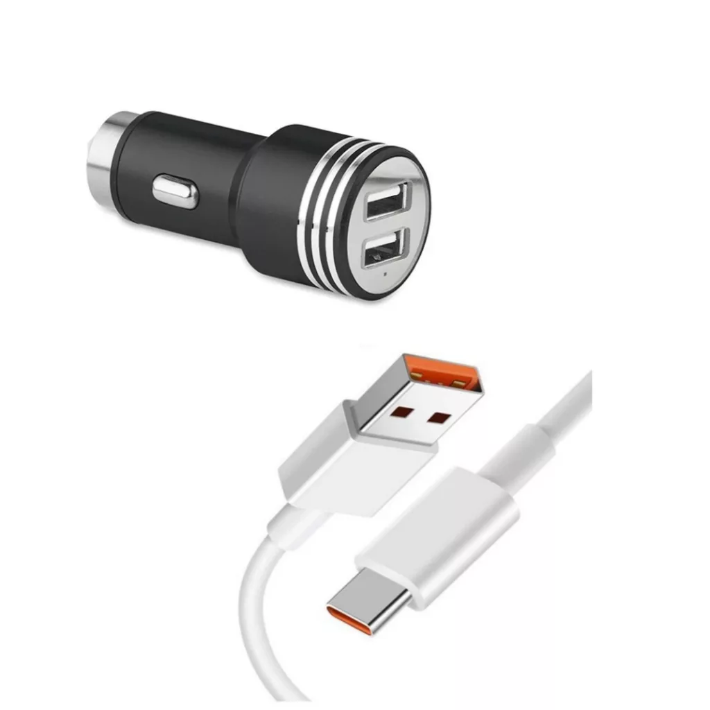 شارژر فندکی 20 وات مدل M-12 به همراه کابل تبدیل USB-C