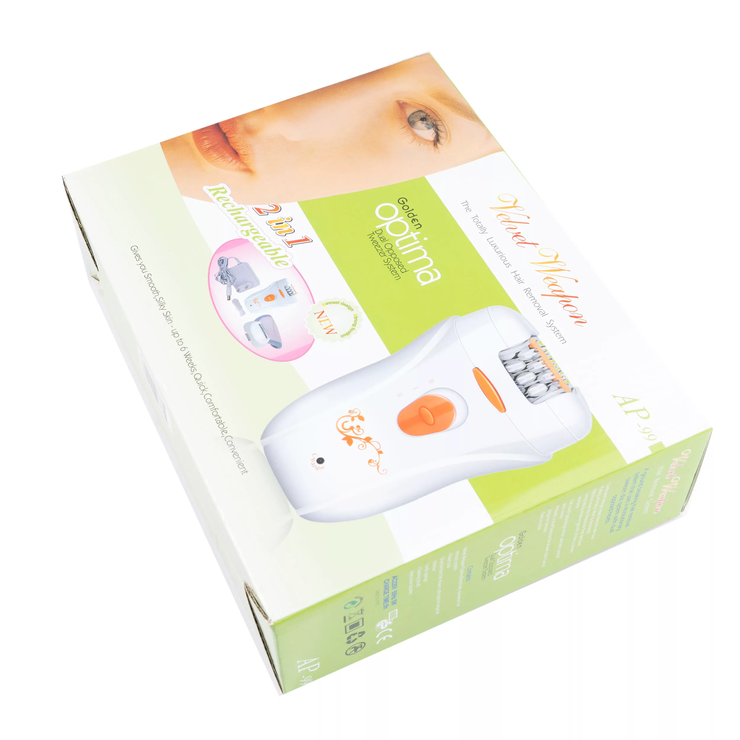 ست اصلاح موی بدن بانوان ولوت ویپن مدل AP-99