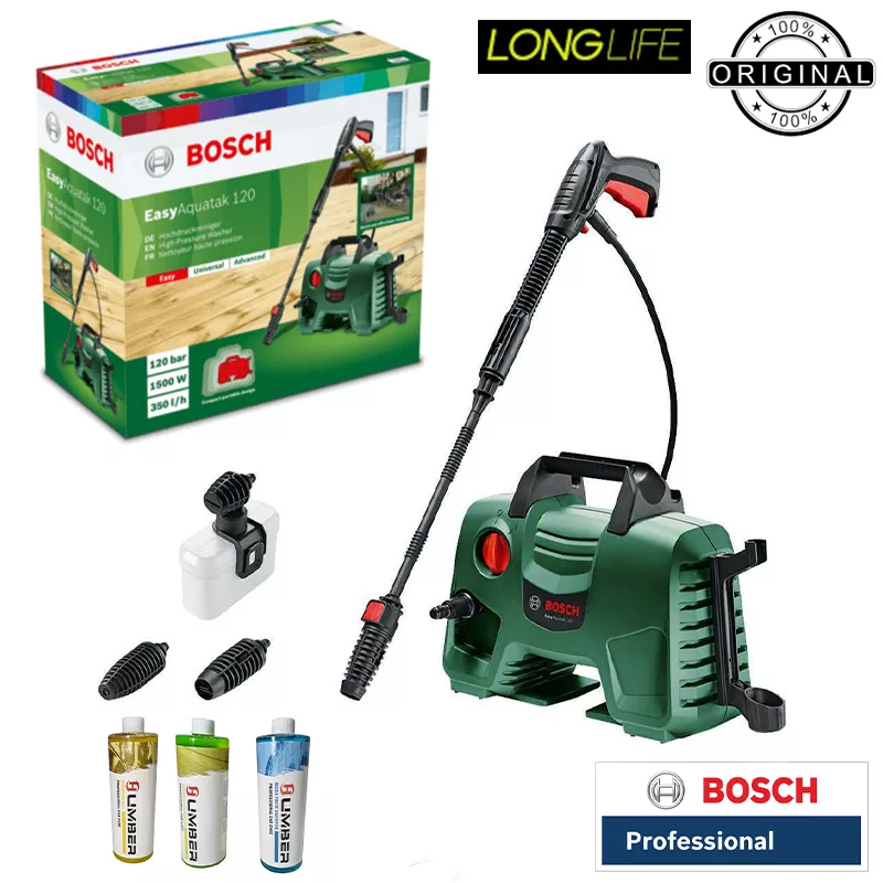 کارواش ذغالی  120 بار 1500 وات بوش مدل AQ120-Easy Extra Shampoo