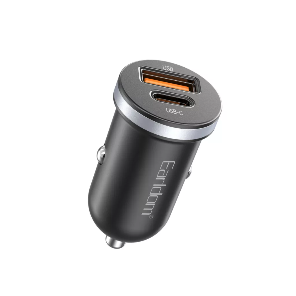 شارژر فندکی 30 واتی ارلدام مدل CC27