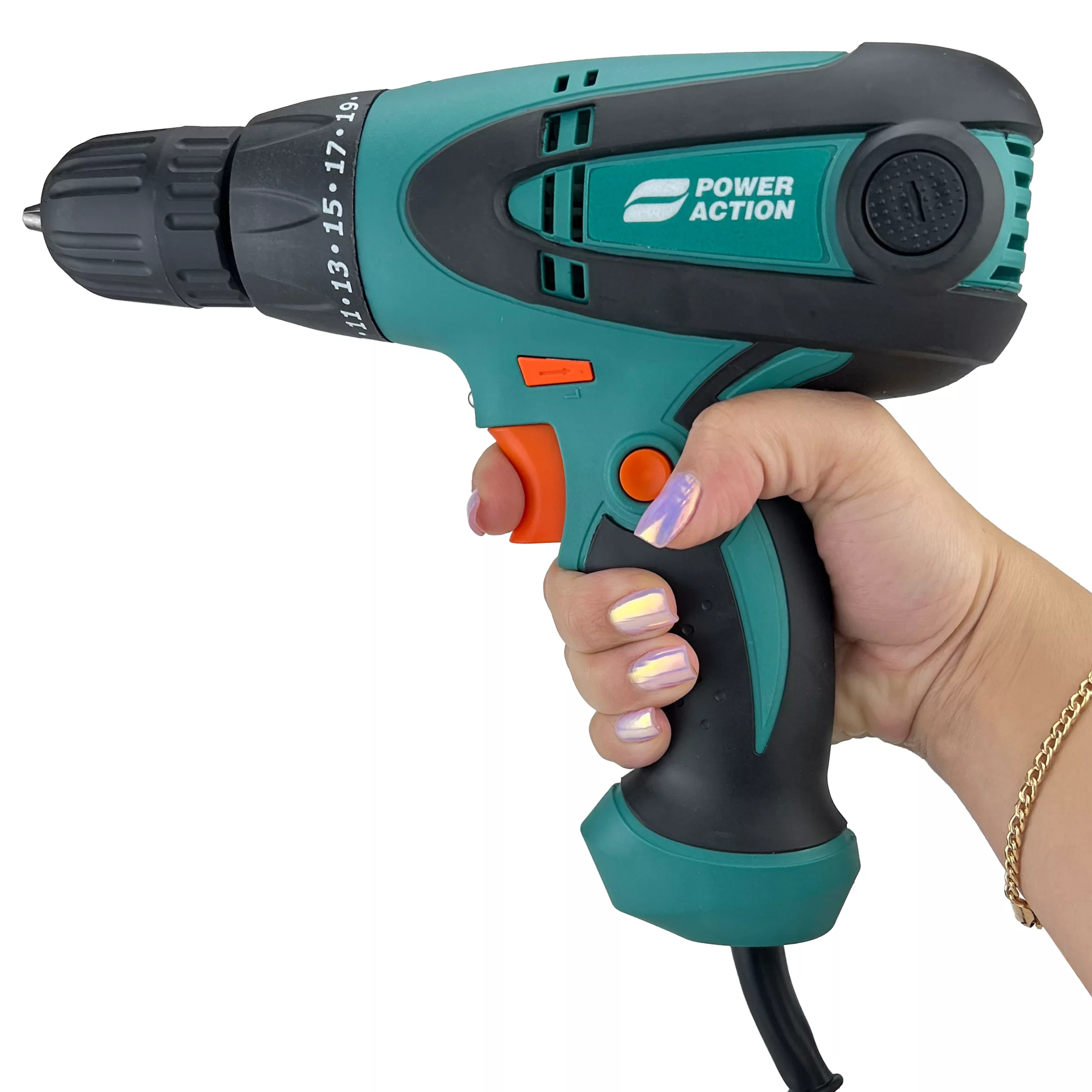 پیچ گوشتی برقی پاور اکشن مدل HD 450