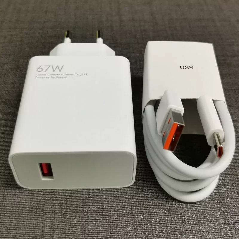 شارژر دیواری مدل MDY-12-EH_67W به همراه کابل تبدیل USB-C