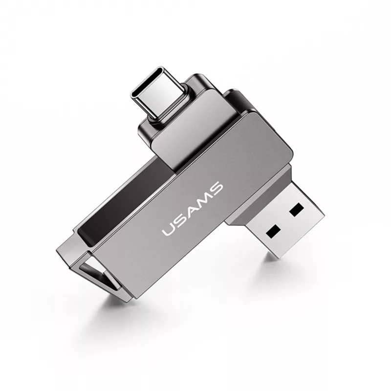 فلش مموری یوسمز مدل Typec-Usb3-High Speed-ZB201 ظرفیت 128 گیگابایت