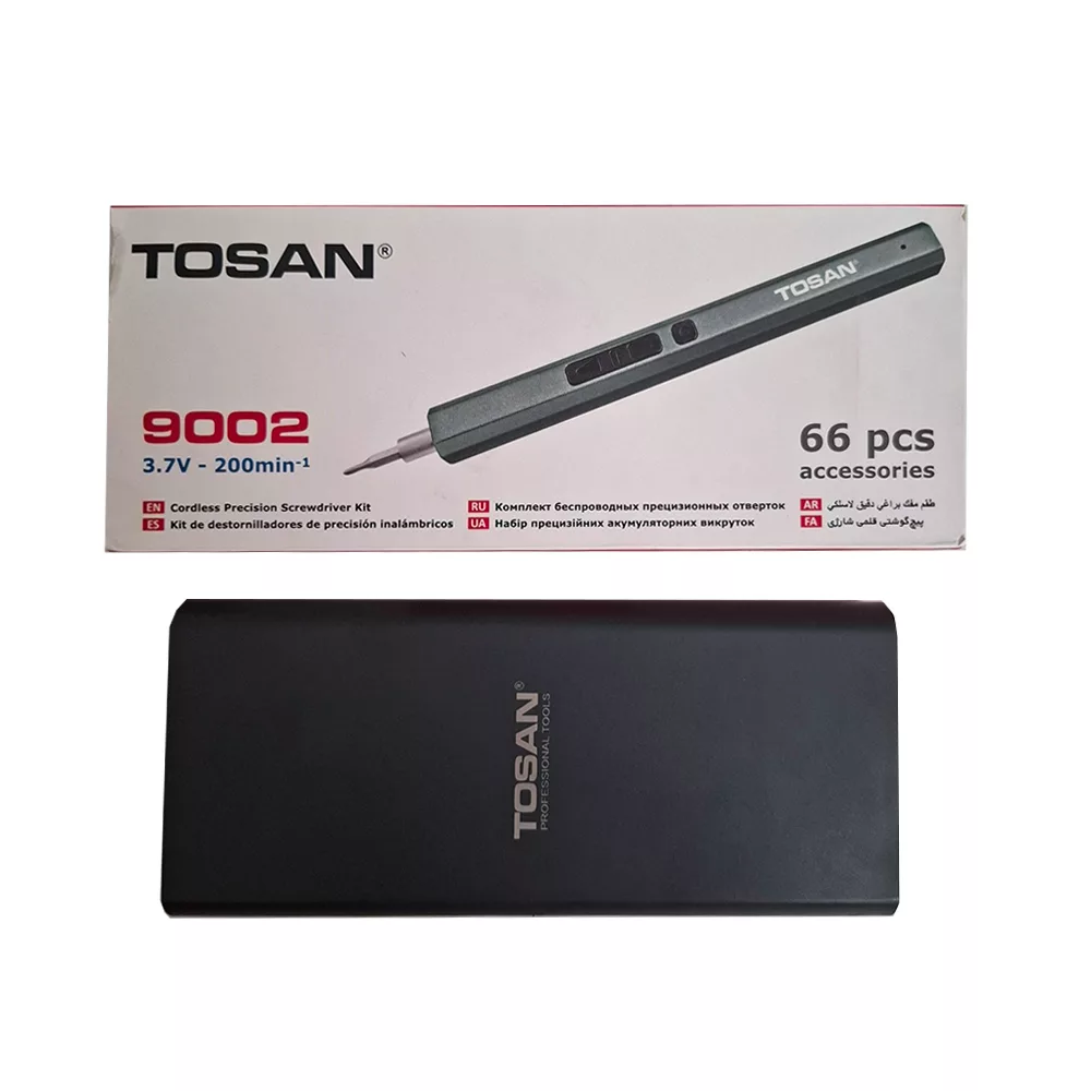 پیچ گوشتی قلمی شارژی 3.7 ولت توسن مدل T-9002